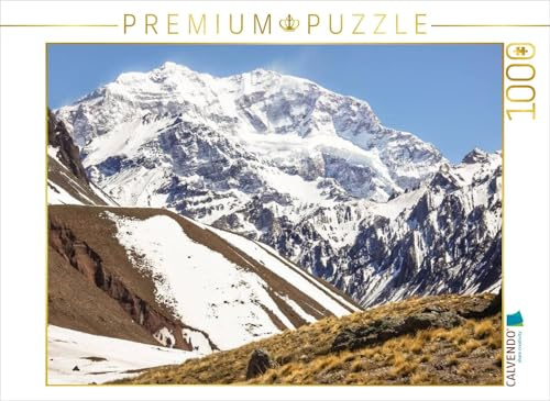 CALVENDO Puzzle Aconcagua - höchster Berg Amerikas | 1000 Teile Lege-Größe 64 x 48 cm Foto-Puzzle für glückliche Stunden
