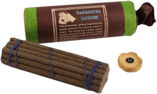 GURU SHOP Tibetische Natürliche Räucherstäbchen - Kamasutra Incense, 12x4x4 cm