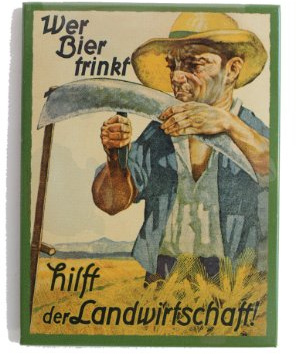 Nostalgic Art Magnet, Kraftmagnet mit Metalloberffläche, Bunt