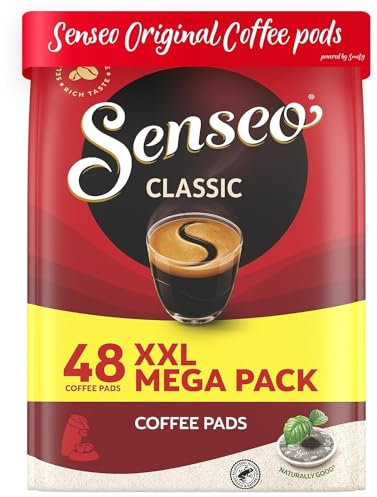 Senseo Coffee Pods - 48 Pods - Imported From Netherlands (Regular/Medium/Classic Roast, 48)