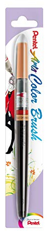 Pentel Colour Brush, Diverse, Blutorange, 17.5 x 1.3 x 1.3 cm