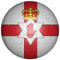 Northern Ireland Euro 2016 Football Flag 58mm Fridge Magnet