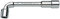 Facom 76.25 Cles A Pipe 6X12 Pans 25 Mm