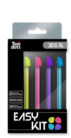 Kit de Easy ( 4 stylet + Kit de protection d'écran pour 3DSXL)
