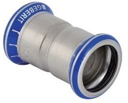 Geberit Mapress Edelstahl Schlauch (Edelstahl Durchmesser 22 mm/5 cm
