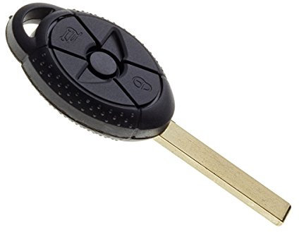 JONGO - Guscio Chiave con Lama Compatibile con veicoli Mini Cooper, One, Cooper D | Custodia Chiave Plip Macchina Telecomando 3 Pulsanti