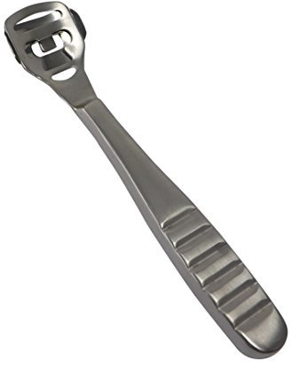 INKgrafiX® HORNHAUTENTFERNER - Chirurgenstahl - klassisch - Hornhaut Reibe Feile - Pediküre - 14cm - IG20710 Hornhautraspel