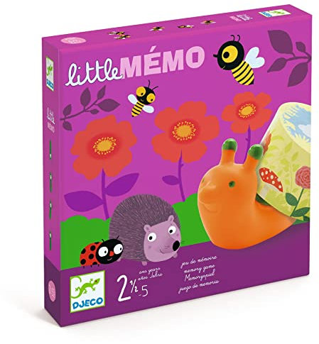 Djeco DJ08552 Gesellschaftsspiel Little Memo