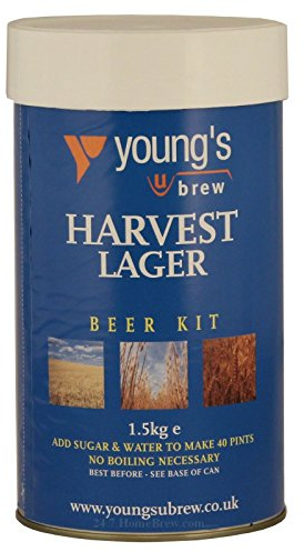 Young's Harvest Lager 40 pint 1.5kg 23L - Homebrew Beermaking Refill