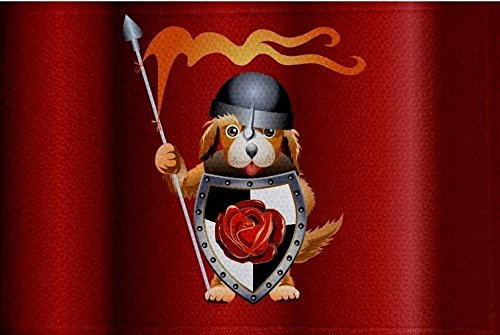 U24 Aufnäher Ritter Motiv Nr. 57 Fahne Flagge Aufbügler Patch 9 x 6 cm