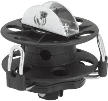 Barton NOS 15 fockroller line Spool on for pre-sail up to 9.5 m² Rowing Boat Parts (49324)