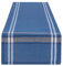 DII Tischläufer im Landhausstil, gestreift, französischer Stil, 35,6 x 182 cm, Blau (Blue Chambray)