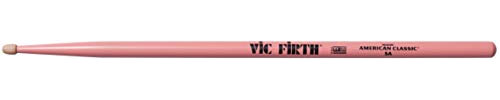 Vic FIrth - Baquetas de la serie American Classic® 5AP - Madera de nogal American - Punta de Madera - Pink