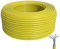 BIGtec Verlegekabel 20m CAT7 Kabel LAN Ethernet Gigabit Netzwerkkabel PIMF Kupfer Netzwerk Datenkabel AWG23 BauPVO GHMT gelb
