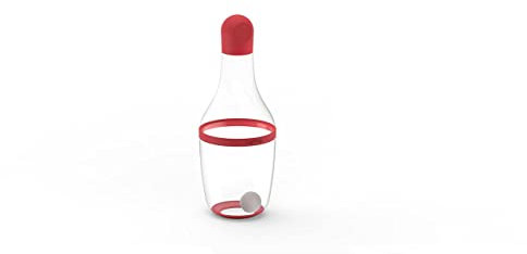 Lékué Dressing-Shaker, 180 ml, rot