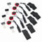 Vzer Piezo-Kontakt-Mikrofon, 5 Stück Tonabnehmer für Gitarre, Violine, Viola, Cello, Banjo