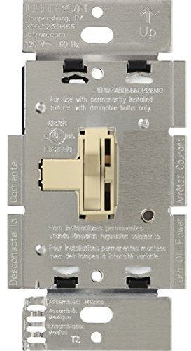 Lutron AY-603P-BR Ariadni 600-watt 3-Way Dimmer, Brown