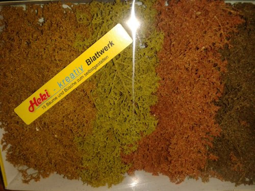 Heki Laubbäume U. Büsche, 15 Stück, herbstlich