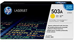 Lasertoner Nr. 503A yellow HP Q7582A