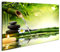 islandburner Tableau sur Toile Wasser Zen V3 1p Image sur Toile - Images - Photo - Tableau - Tableaux - déco Murale