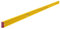 STABILA Wasserwaage Type 96-2, 244 cm, extrasteifes Alu-Profil, 1 Horizontal-Libelle, 2 Vertikal-Libellen, stoßdämpfende Endkappen, integrierte Rutsch-Stopper, Made in Germany