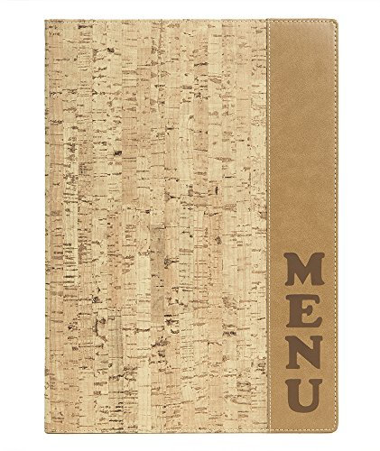 SECURIT Speisekarten-Mappe Design Cork, DIN A4, beige, MC-DRA4-CORK