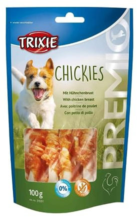 Trixie 31591, Snack Premio per cani al pollo, 5 x 100 g