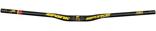 Spank Spike 800 Race bar, VIBRO CORE, XGT, 31.8 mm Lenker, Black/Yellow, 50 mm