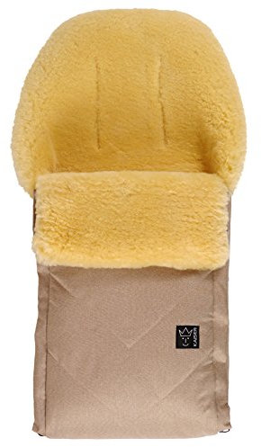 Kaiser Dublas Lammfellfußsack 6510374, sand melange