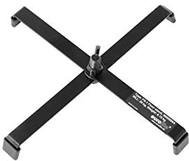 EUROLITE FS-3 Floorstand, Stahl, schwarz | Bodenständer für Scheinwerfer