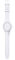 Swatch Unisex-Armbanduhr Chrono Plastic Basic White Chronograph Silikon SUSW400
