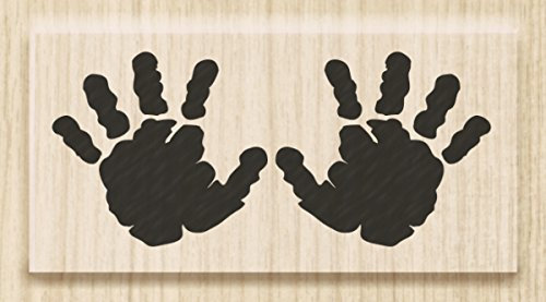 Knorr Prandell 211801204 Knorr prandell 211801204 Stempel aus Holz (Geburt) Motivgröße 4,5 x 2 cm , Motiv: hands