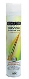 Morfose Shining Hair Styling Spray 400ml – Glanz-Haarspray mit pflanzlichen Inhaltsstoffen – Feuchtigkeitsspendendes Kräuter-Stylingspray – Starker Halt ohne Rückstände – Für alle Haartypen – Unisex