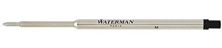 Waterman Black Medium Point Ballpoint Pen Refill (2-Pack) by Waterman