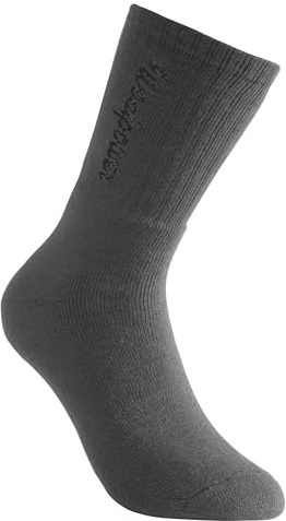 Woolpower Socks Classic Logo 400 / Merino Socken Grey Größe 45-48