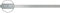 Format 7647511001 – Messlatte aus 1000 x 18 mm Inox. Format
