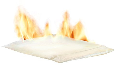 firebag Feuerfeste Tasche: Feuersichere Dokumententasche für Reisepass, Urkunden, Fotos u.v.m. (Feuerfeste Dokumententasche), Weiß