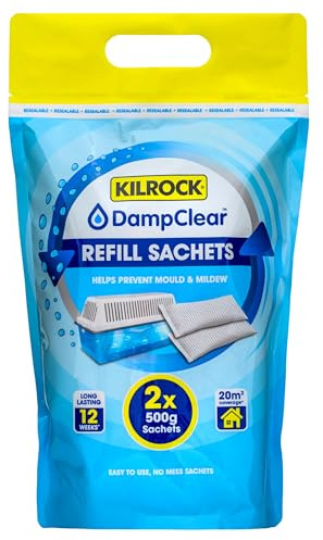 Kilrock DAMPCLEAR1KG 2 x 500 g Refill Bag