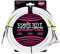Ernie Ball - Cable para instrumentos, recto/acodado, 6,1 m, color blanco