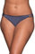 Vanity Fair Women's Illumination String Panty 18108 Bikini Style Underwear, Steele Violet, L UK