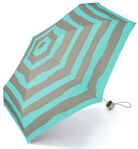 Esprit Petito beach stripes acqua 50954 Regenschirm Taschenschirm Schirm Schirme