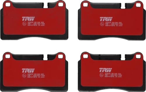 TRW Bremsbelagsatz, Scheibenbremse GDB1670DTE Kompatibel mit: VW TOUAREG, TOUAREG