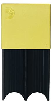 D'ADDARIO Reed Guard für 4 Tenor-/Baritonsaxophon, Bassklarinettenblätter, Blister mit 1 Stück, gelb