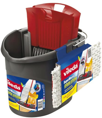 6 x VILEDA Supermocio Sistema Pavimenti Revolution Classica