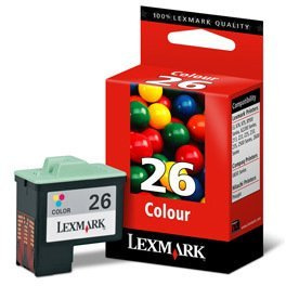 Lexmark Ink Cart 3c 275sh f Z13+Z33, 70 x 38 x 98 mm, 50 g, 68 x 36 x 97 mm