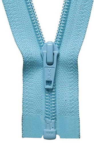 YKK Coil Zip, Nylon, No. 905 Turquoise, 56 cm Length