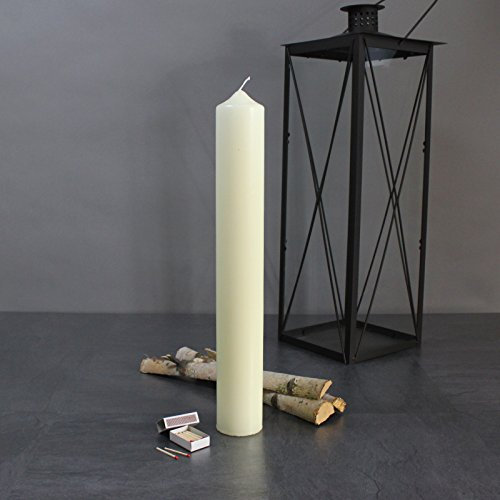 Kerzen Kaminkerze 500/70 mm elfenbein 2 Stück von Wenzel