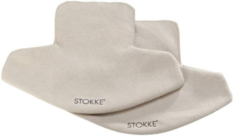Stokke - Lot de 2 bavoirs porte bébé Stokke MyCarrier beige