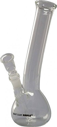 23 cm hohe und 14,5 mm breite Glas-Bhole von Bam Bam