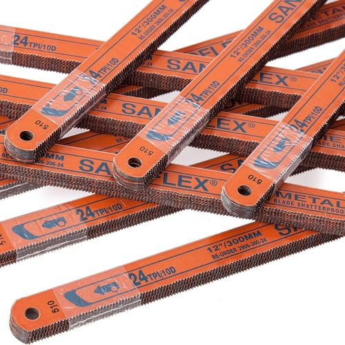 Bahco 3906-300-24 Hacksaw Blades 24tpi 300mm 12in Sandflex Pack of 100 BAH390624